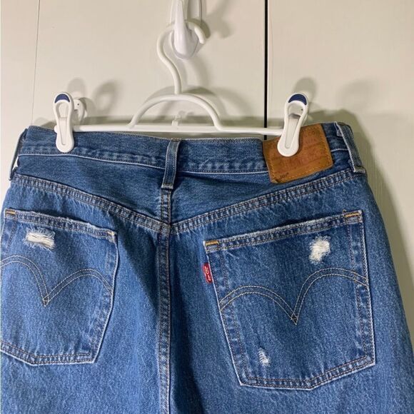 Levi’s Size 30 Blue Distressed‎ 501 Jeans - Picture 7 of 7